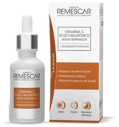 Remescar Herstellend serum Vitamine C & Hyaluronzuur 30 ml