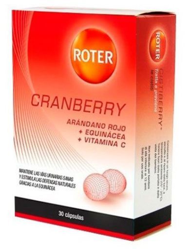 Roter Cranberrybehandeling 30 capsules