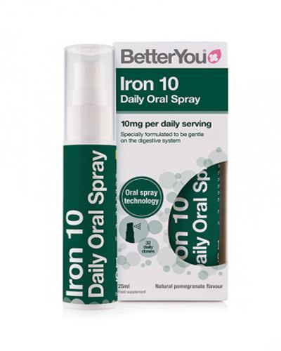 IJzer 10 Dagelijkse Orale Spray 10mg Granaatappel 25ml