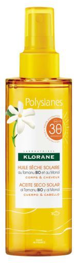 Klorane Polysianes Droge olie spf 30 200 ml