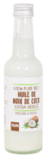Pure Biologische Extra Vierge Kokosolie 250 ml