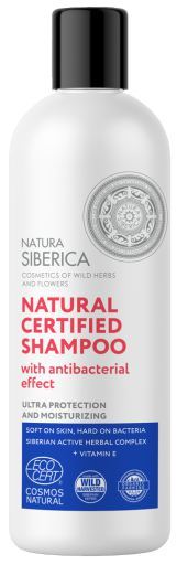 Natura Siberica Gecertificeerde natuurlijke shampoo met hygi&euml;nische werking 400 ml