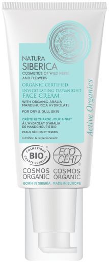 Natura Siberica Verkwikkende Gezichtscr&egrave;me voor Dag en Nacht 50 ml