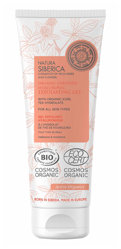 Natura Siberica Hyaluronzuur exfoli&euml;rende gel 75 ml