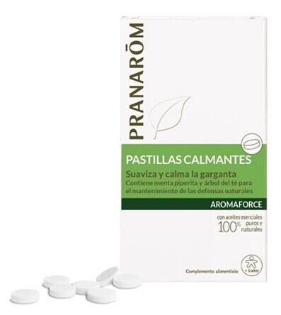 Pranarom Aromaforce Keelpastilles 21 zuigtabletten