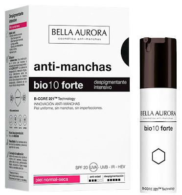 Bella Aurora Bio10 Forte Behandeling tegen Donkere Vlekken voor Droge Huid SPF 20 30 ml