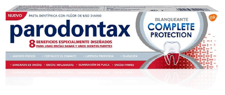 Paradontax Complete Protection Whitening Fluoride Tandpasta 75 ml