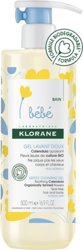 Baby Gentle Soothing Calendula Reinigingsgel 500 ml