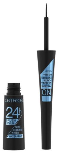 24-uurs waterdichte eyeliner 010 ultrazwart