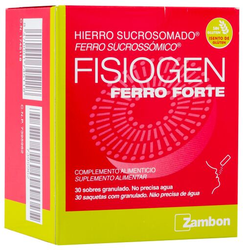 Zambon Fisiogen Ferro Forte 30 enveloppen