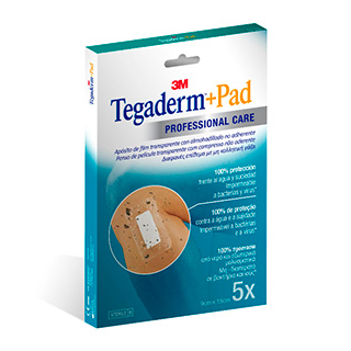 Tegaderm Padverbanden 9x15 cm 5 stuks