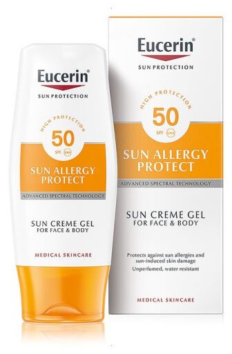 Eucerin Zonbescherming Lichaamsallergiebeschermingscr&egrave;me 150 ml