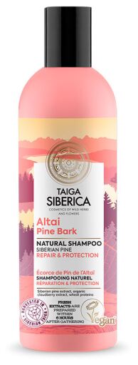 Natura Siberica Taiga Altai Pijnboomschors Reparatie- en Beschermingsshampoo 270 ml