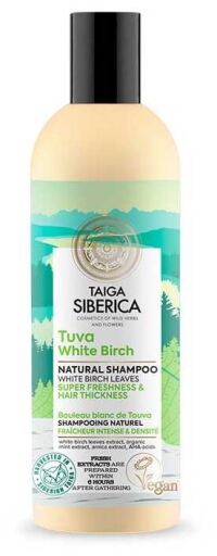 Natura Siberica Taiga Tuva Witte Berk Natuurlijke Shampoo 270 ml