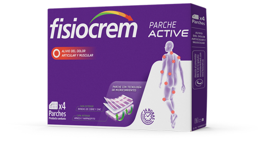 Fisiocrem Actieve patch 4 eenheden