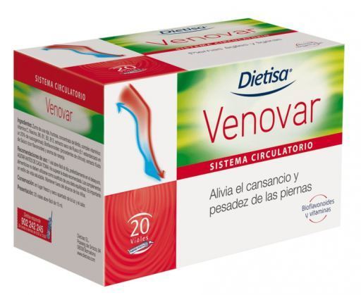 Dietisa Venovar 20 injectieflacons