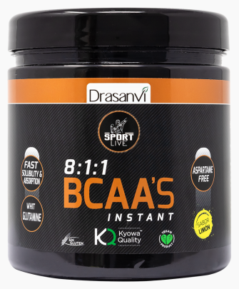 Drasanvi Bcaas en Glutamine Sport Live 275 gr