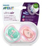 Ultra Air Fopspenen 2 stuks +18 maanden