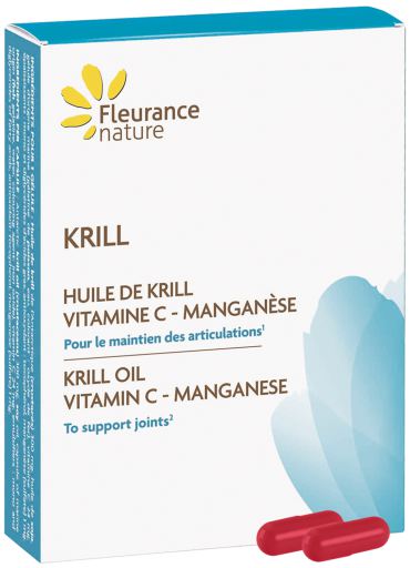 Fleurance Nature Krill Olie Vitamine C - Mangaan 15 capsules