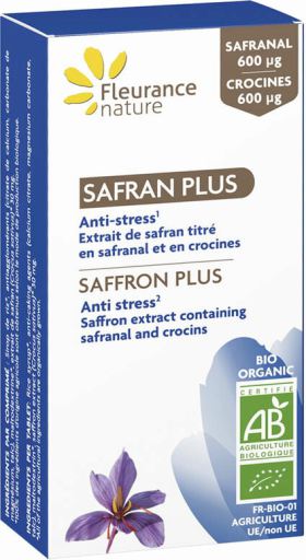 Fleurance Nature Saffraan Plus 15 Tabletten