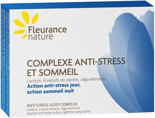 Fleurance Nature Anti-Stress en Slaap Complex 30 capsules