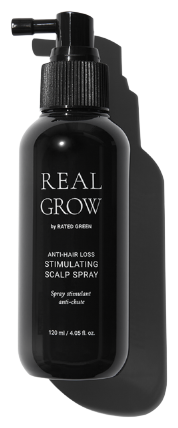 Rated Green Real Grow Anti Haaruitval Stimulerende Hoofdhuidspray 120 ml