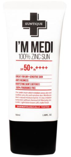 Suntique I'M Medi 100% Zink Zon SPF 50+ 50ml