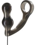 Manpower Plug met Penisring en Transparante Afstandsbediening