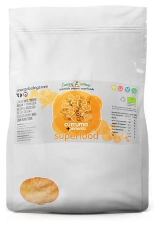 Energy Feelings Kurkuma met peper ecopoeder