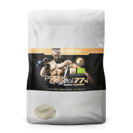 Energy Feelings Org. Veganistisch eiwit 77% vanille