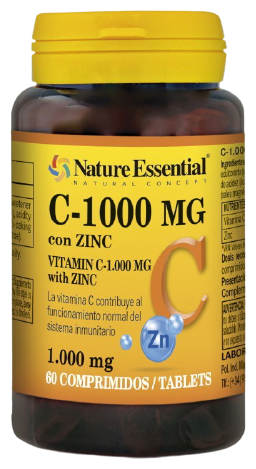 Nature Essential Vitamine C + Zink 1000mg