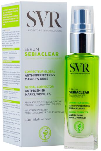 SVR Sebiaclear Anti-imperfecties, Vlekken en Rimpels Serum 30 ml