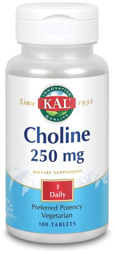 Kal Choline 250 mg 100 tabletten