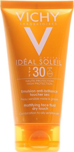 Vichy Capital Soleil Dry Touch Matterende Gezichtsvloeistof 50 ml
