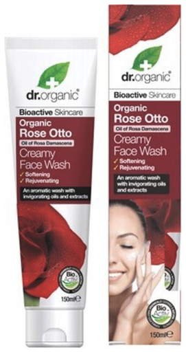 Dr. Organic Rozen Gezichtsreiniger 150ml