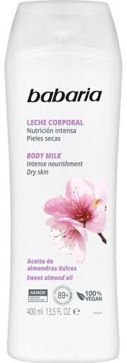 Babaria Body Milk Intense Nutrition Amandelen 400 ml