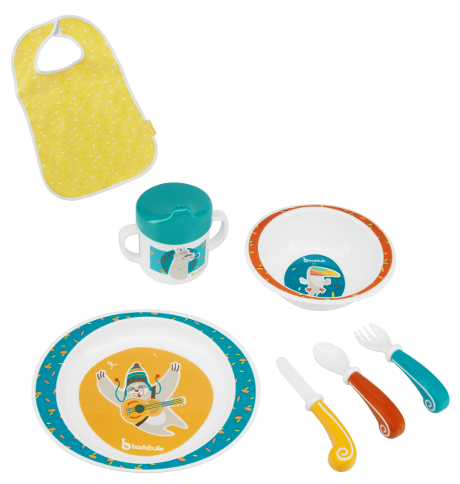 Babymoov Yummy Blue Maaltijdset 7 stuks
