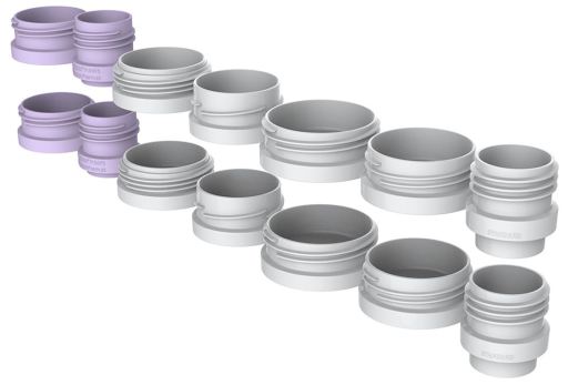 Babymoov Adapters voor borstkolf en spenen 14 stuks