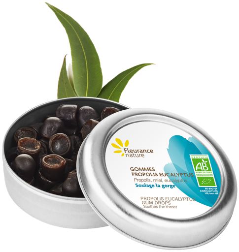 Fleurance Nature Biologische Eucalyptus Propolis Gummies