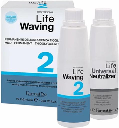 Farmavita Life Waving 2 Waving Permanente Lotion 2 x 110 ml