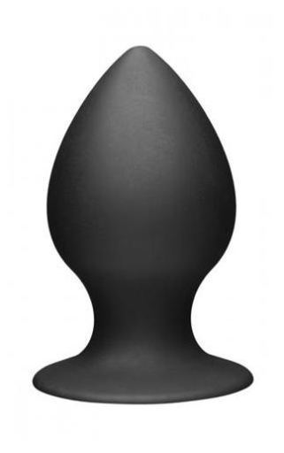 Tom Of Finland Zwarte siliconen XL anale plug