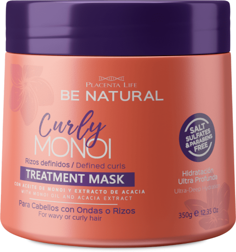 Krullend Monoi Masker Gedefinieerde Krullen 350 gr