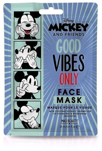 Mad Beauty Mickey Gezichtsmasker 1 Stuk