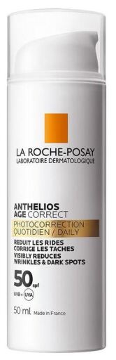 La Roche Posay Anthelios Age Correct Kleurloze Zonnebrandcr&egrave;me SPF50 50 ml
