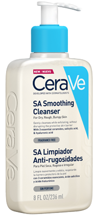 Cerave SA Anti-ruwheid Reinigingsgel voor normale tot droge huid 236 ml