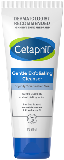 Cetaphil Zachte exfoli&euml;rende reiniger 178 ml