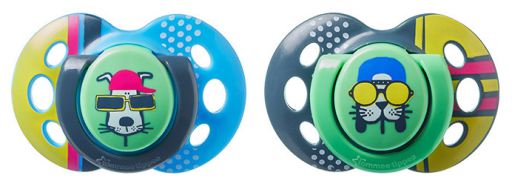 Tommee Tippee Set 2 Fopspenen Fun 18-36 m