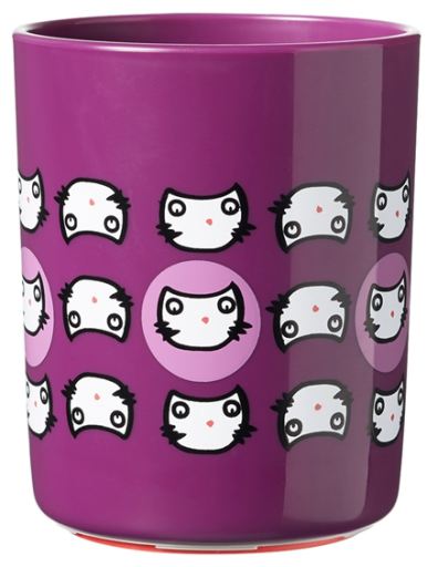 Tommee Tippee Anti-Tip Cup Super Cup 12m paars