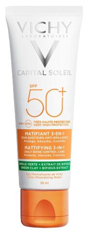 Vichy Capital Soleil Matterende Fotoprotector 3 in 1 SPF 50+ 50 ml