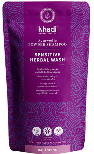 Khadi Gevoelige Haarpoedershampoo 50 gr